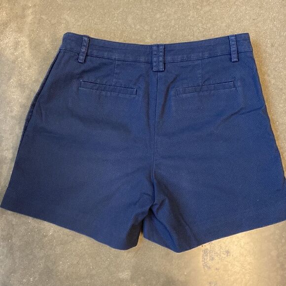 Anthropologie Size 2 Cartonnier navy Hi-Waisted Shorts - Picture 4 of 5